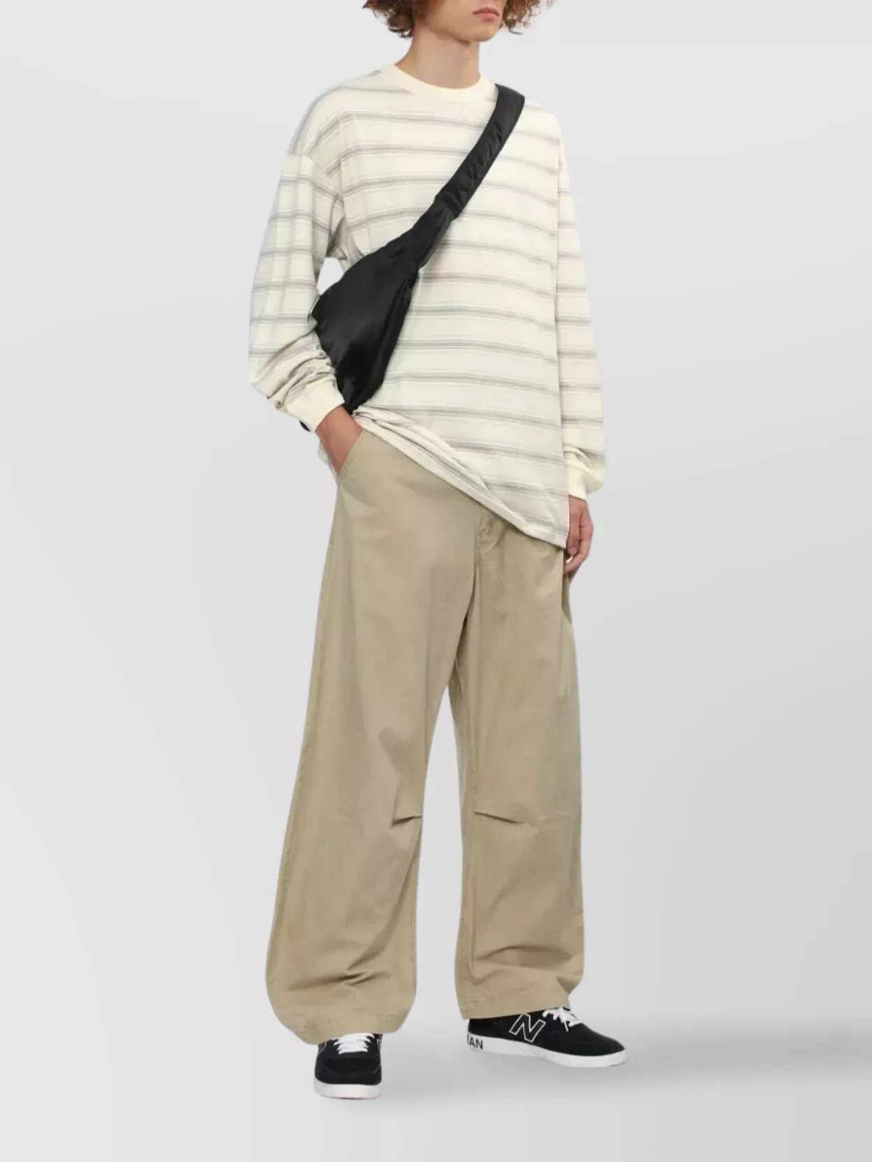 Comme Des Garçons Homme Wide Leg Trousers Pockets