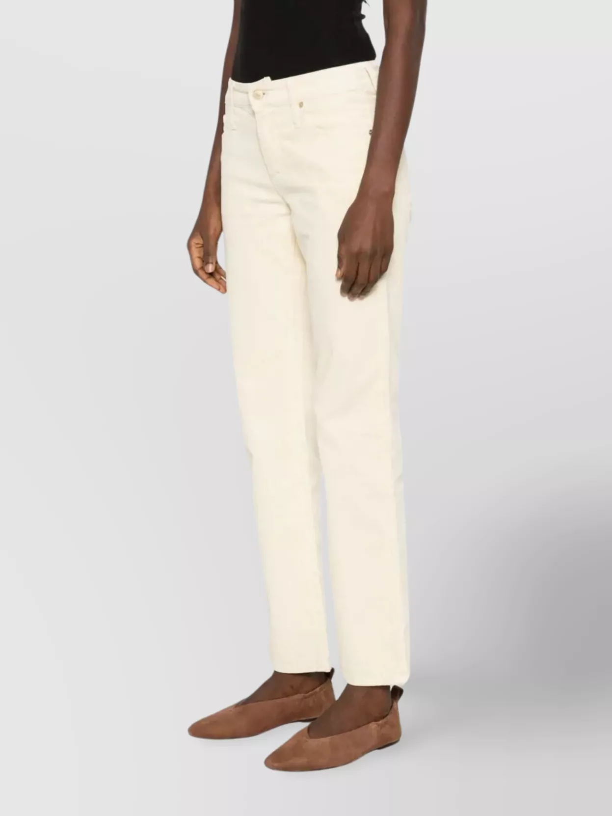7 For All Mankind Straight Leg Corduroy Pants