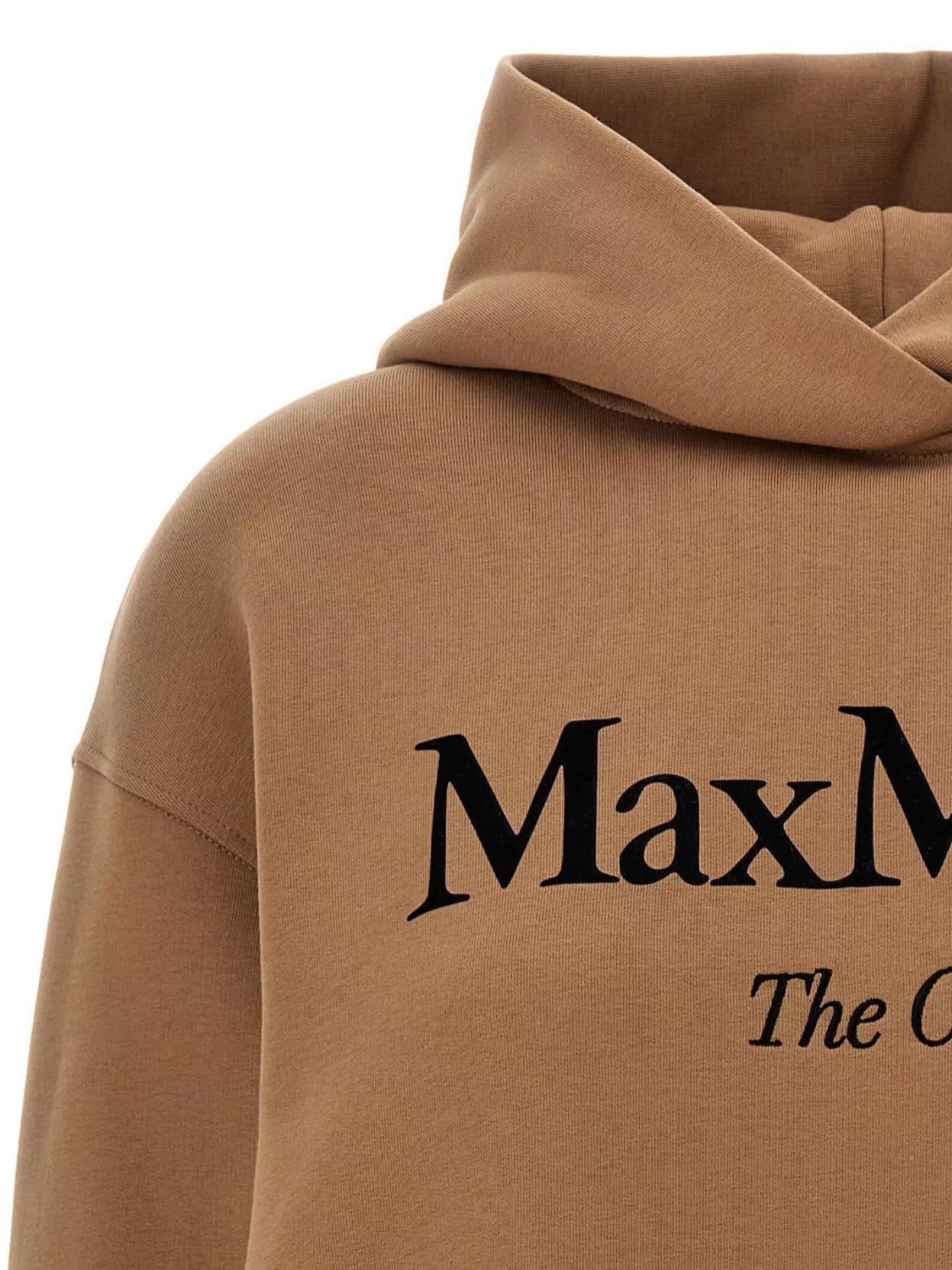 's Max Mara Hooded Oversized Sweatshirt With Ribbed Cuffs And Hem