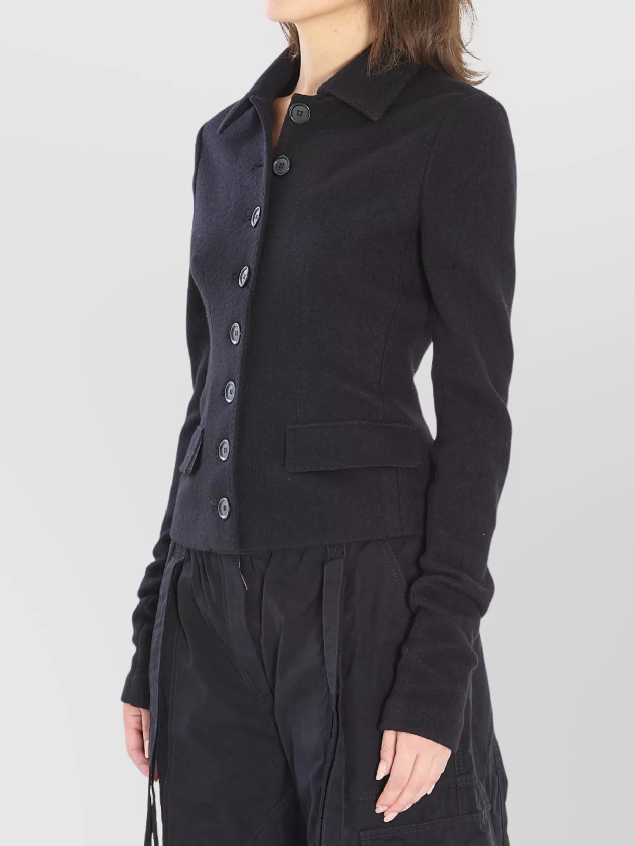 Dolce&Gabbana Tailored Wool Jacket Flap Pockets