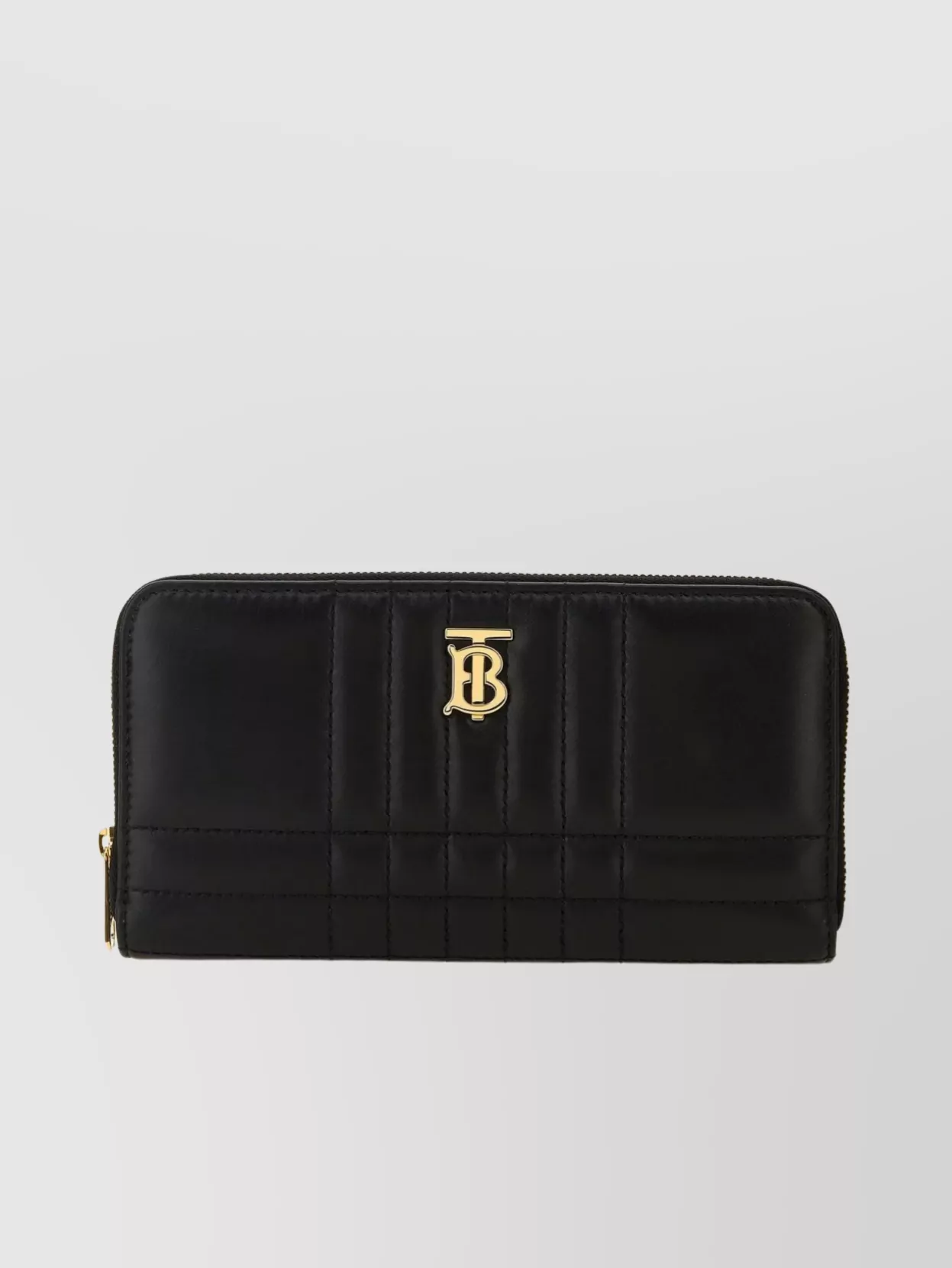 Shop Burberry Quilted Lamb Nappa Leather Lola Wallet