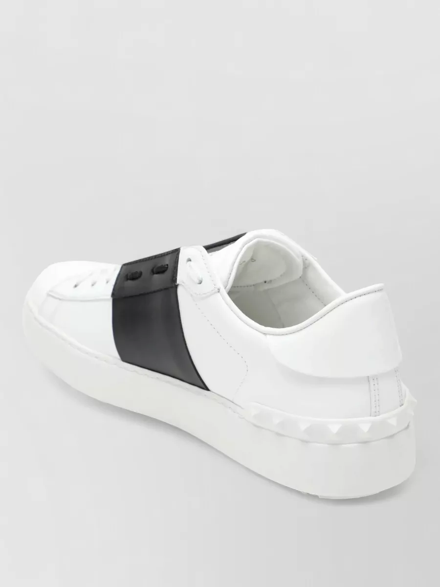 Valentino Garavani leather low-top sneakers