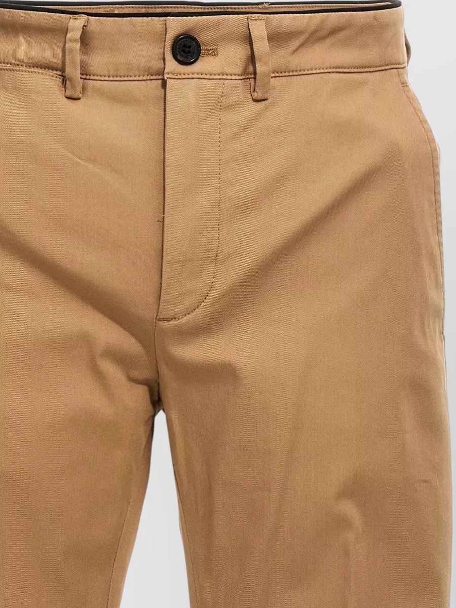 Department 5 Cotton Regular-Fit Straight-Leg Trousers