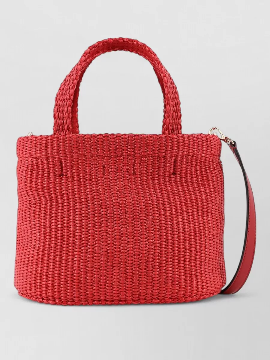 Jimmy Choo Na Raffia Tote Bag