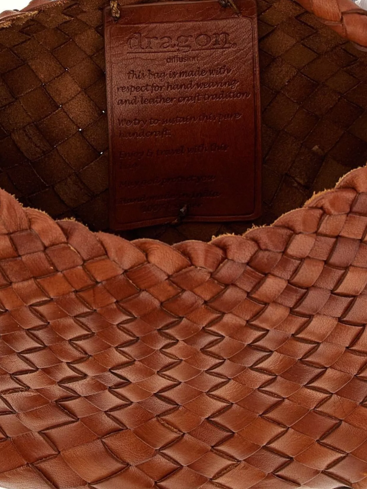 Dragon Diffusion 'Woven Strap' Shoulder Bag