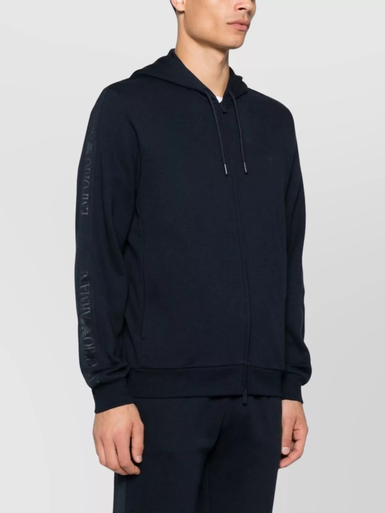 Emporio Armani Hooded Sweater Long Sleeves
