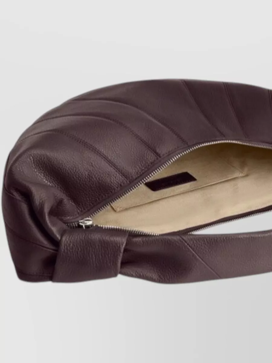 Lemaire Croissant Shoulder Bag Curved Shape Knotted Handle