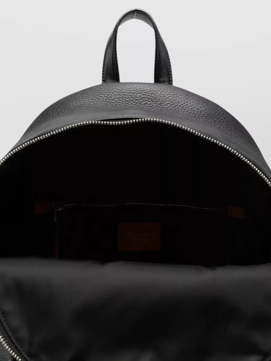 Santoni Leather Backpack