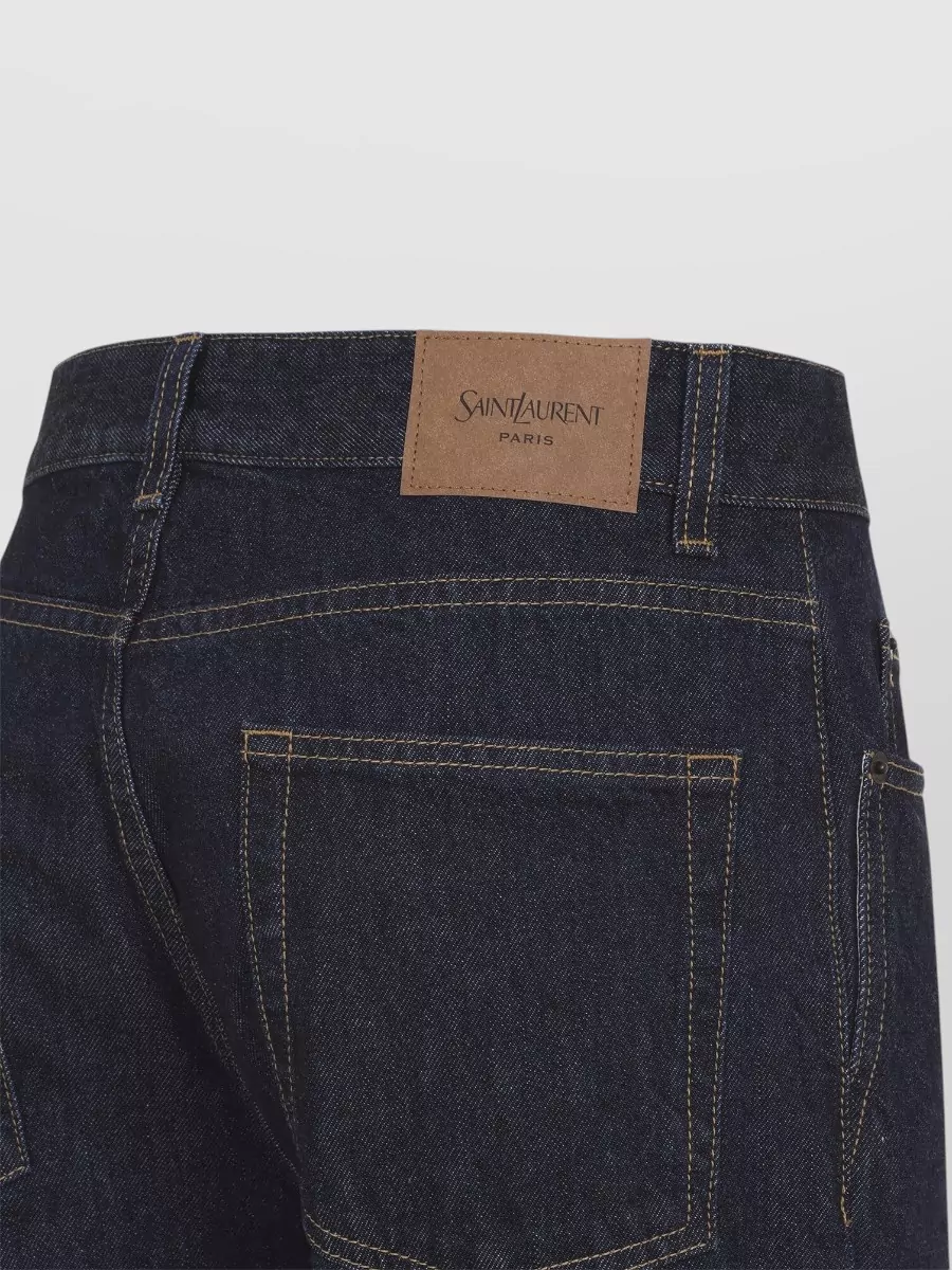 Saint Laurent High-Rise Bootcut Flared Jeans