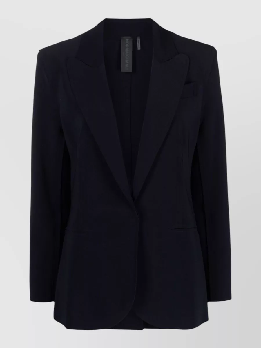Norma Kamali single-breasted blazer