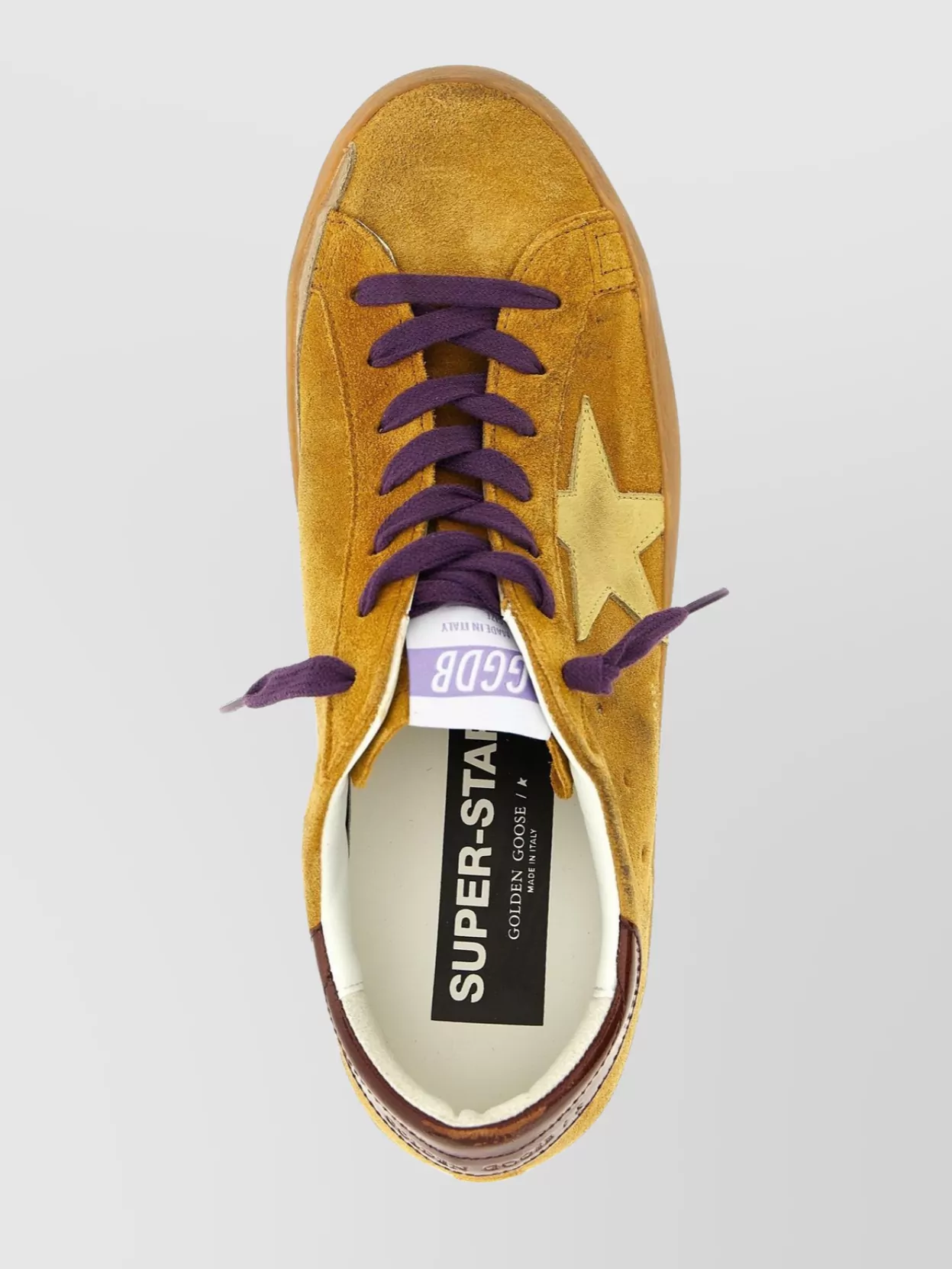 Golden Goose Star Detail Suede Lace-Up Sneakers