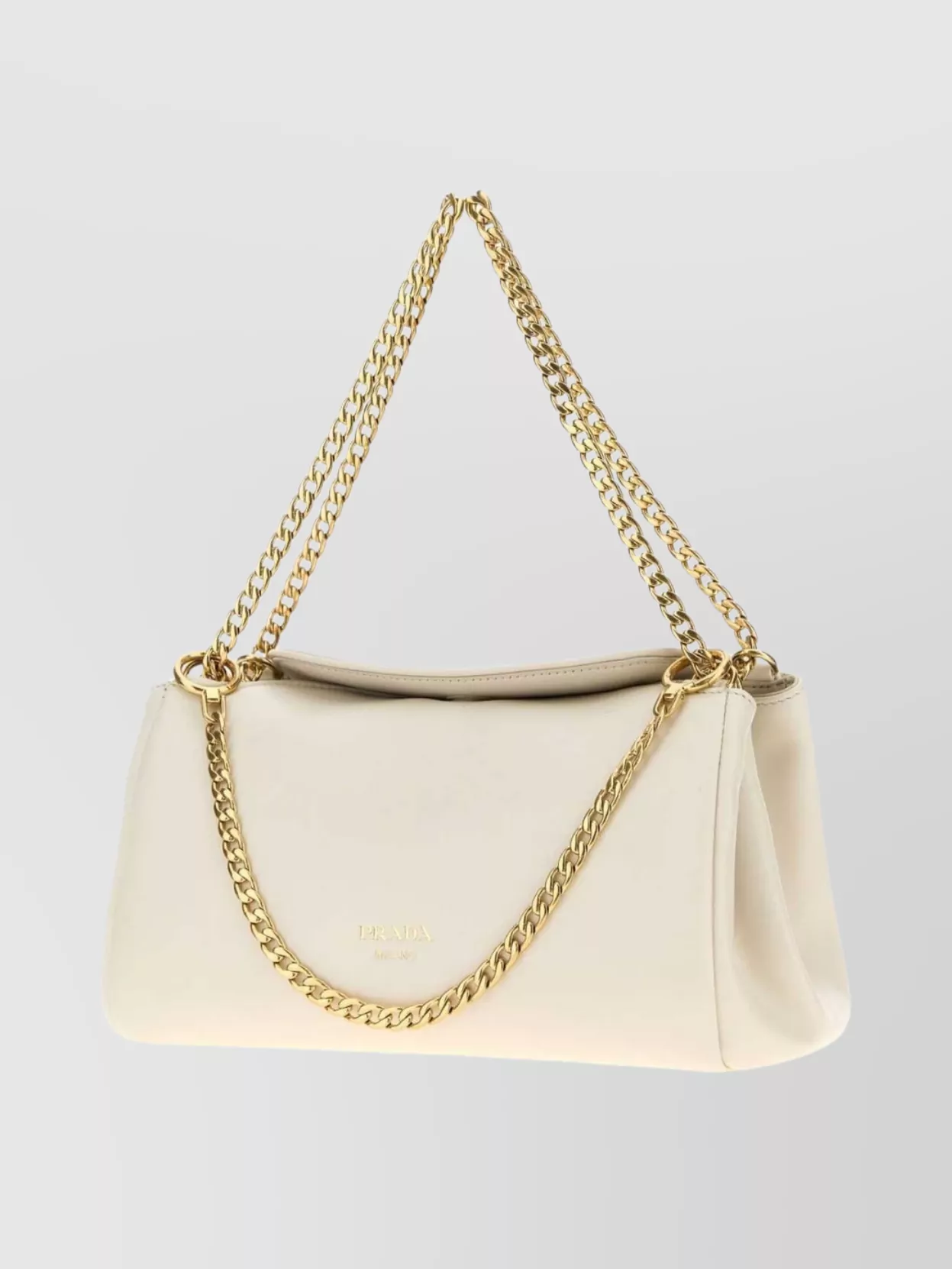 Prada Two-tone raffia shopping bag | The Fashion Square