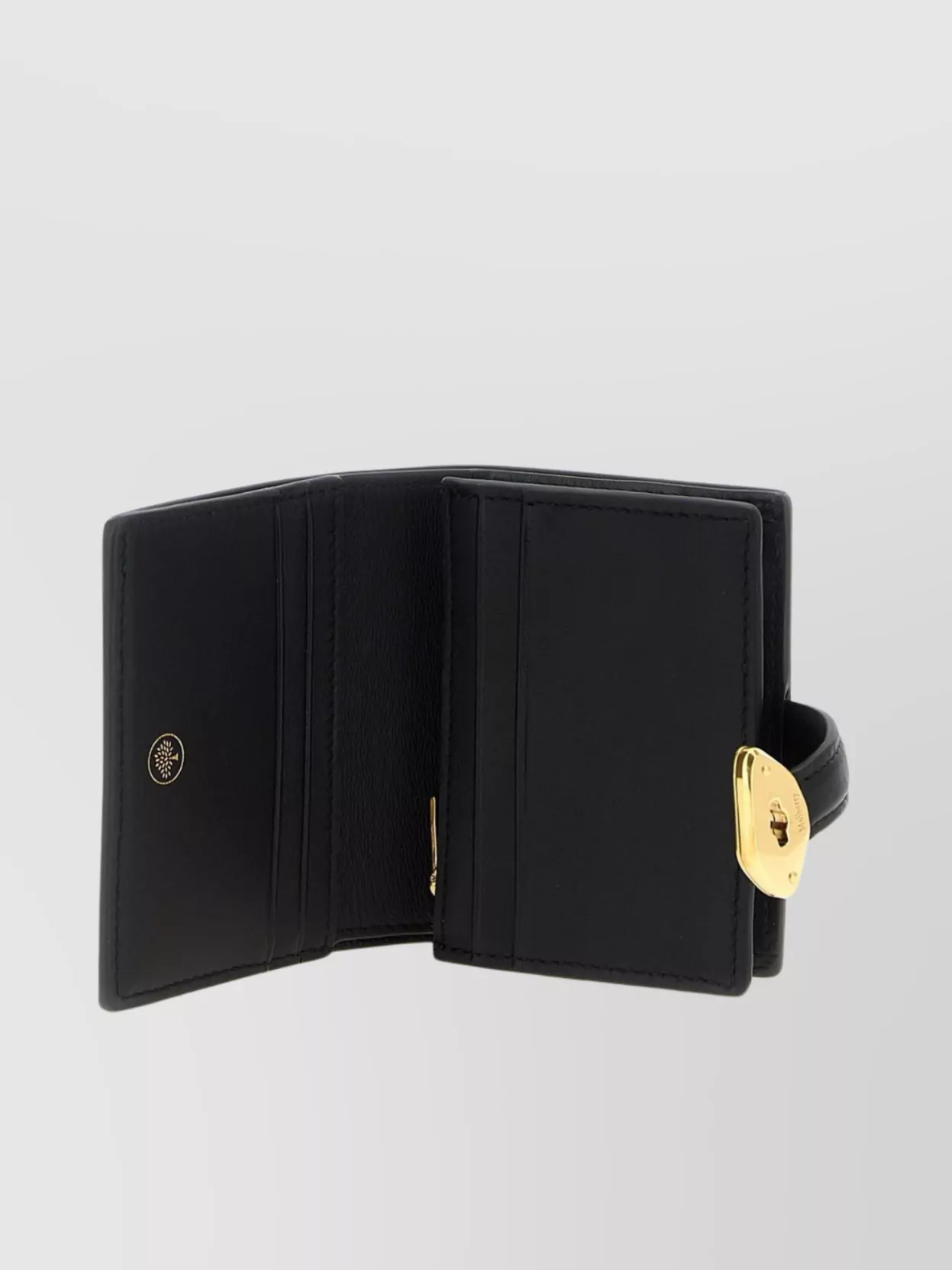Mulberry Compact Lana Wallet Fold-Over Design