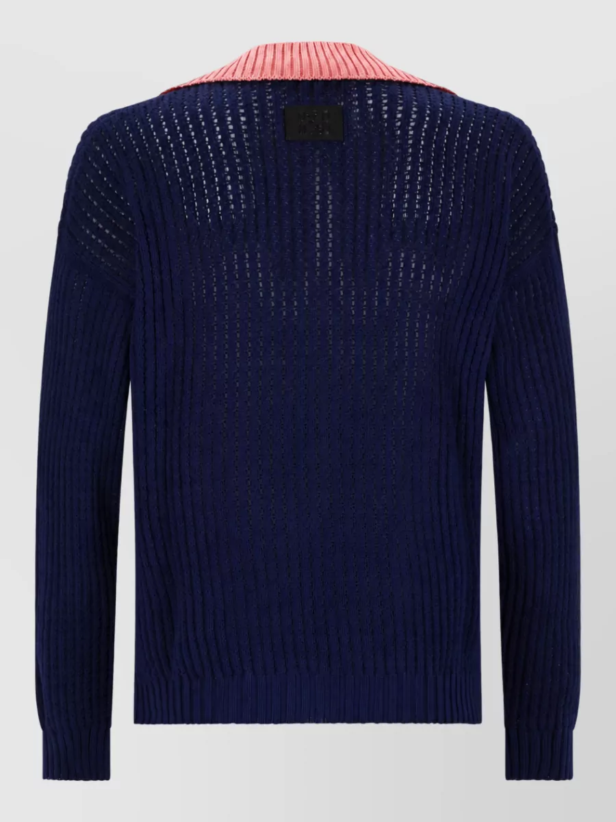 Fendi Cable-Knit Tank Top