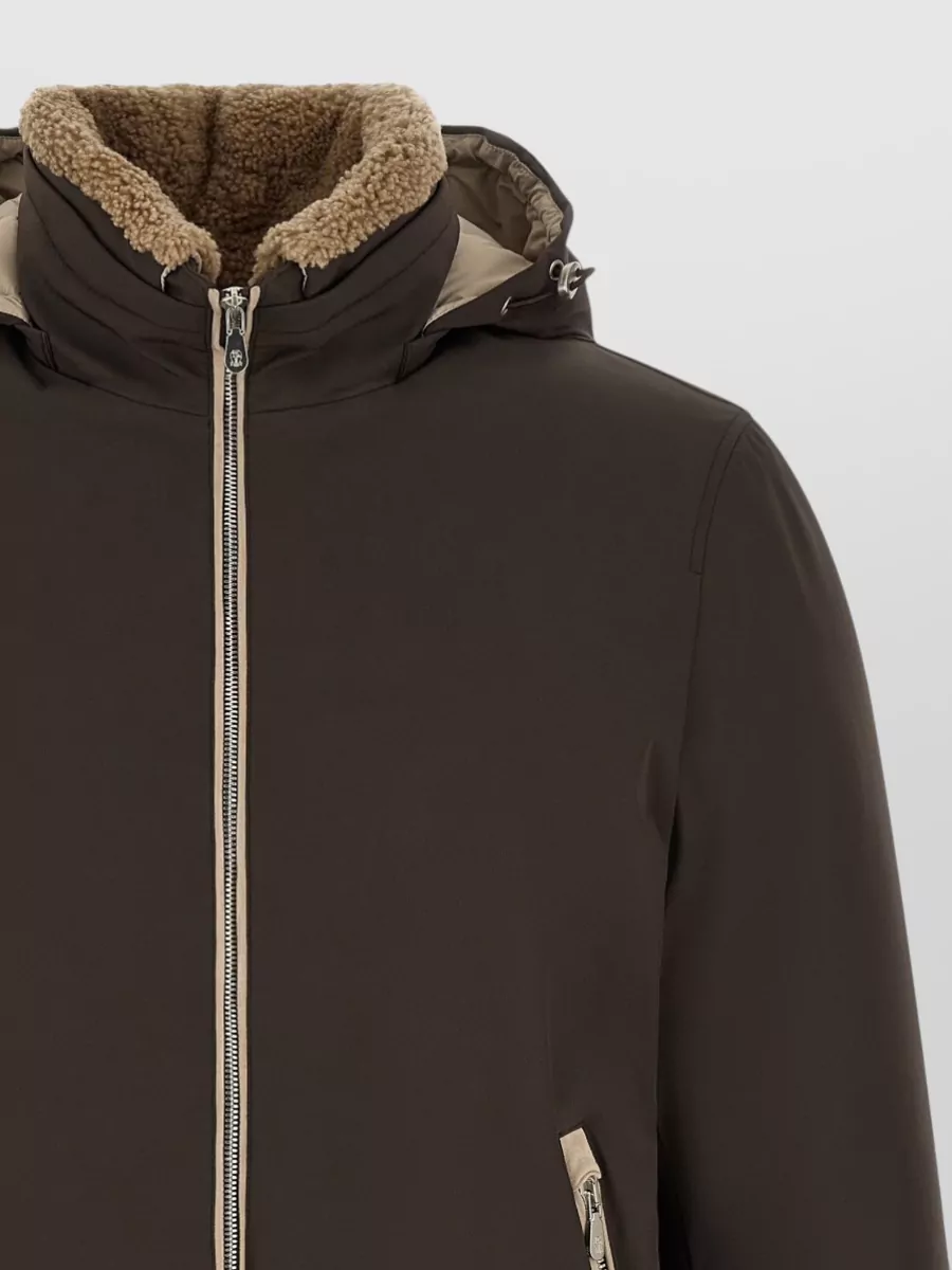Brunello Cucinelli Down Hooded Puffer Jacket