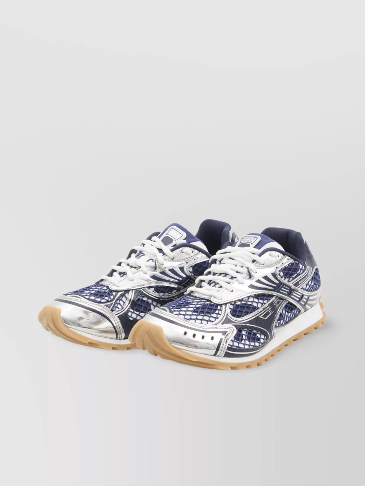 Bottega Veneta Mesh Low-Top Sneakers
