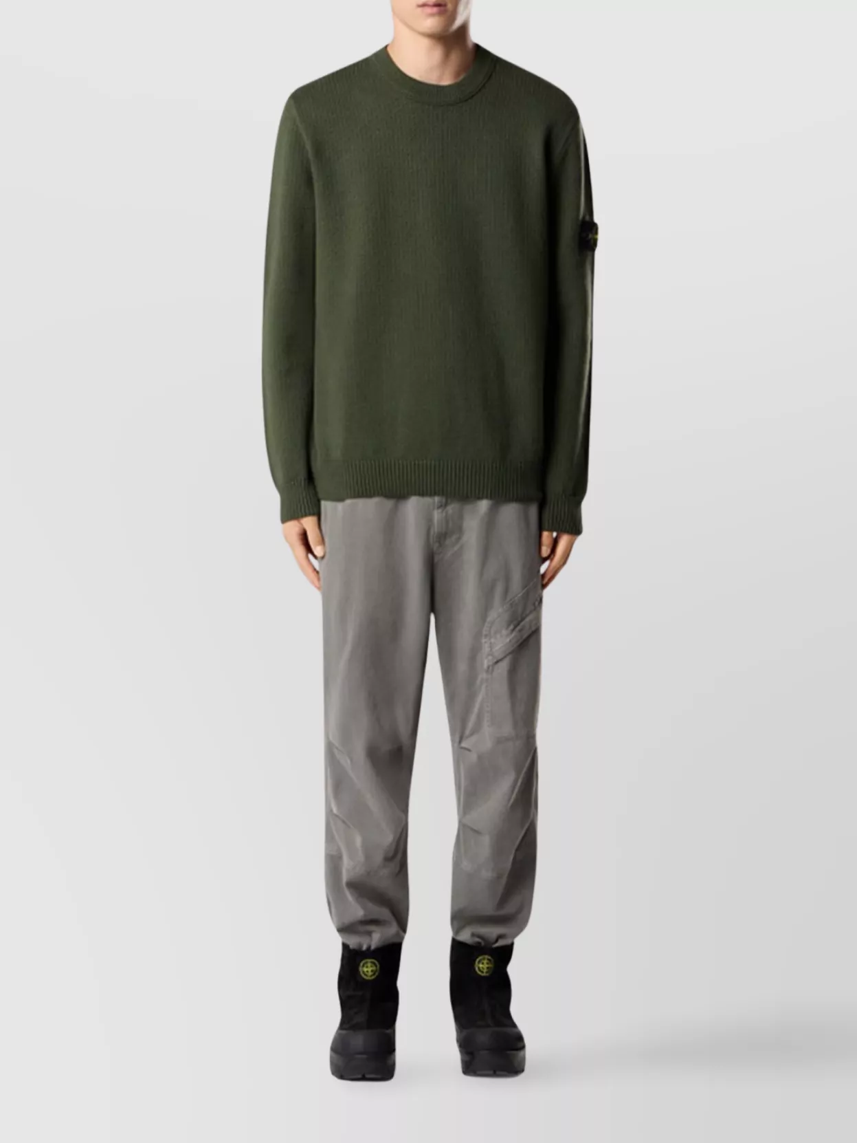 Stone Island Cotton Winter Sweater Loose Fit