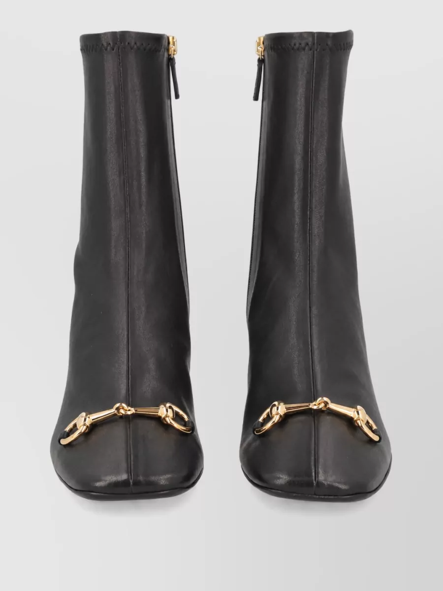 Gucci leather pumps