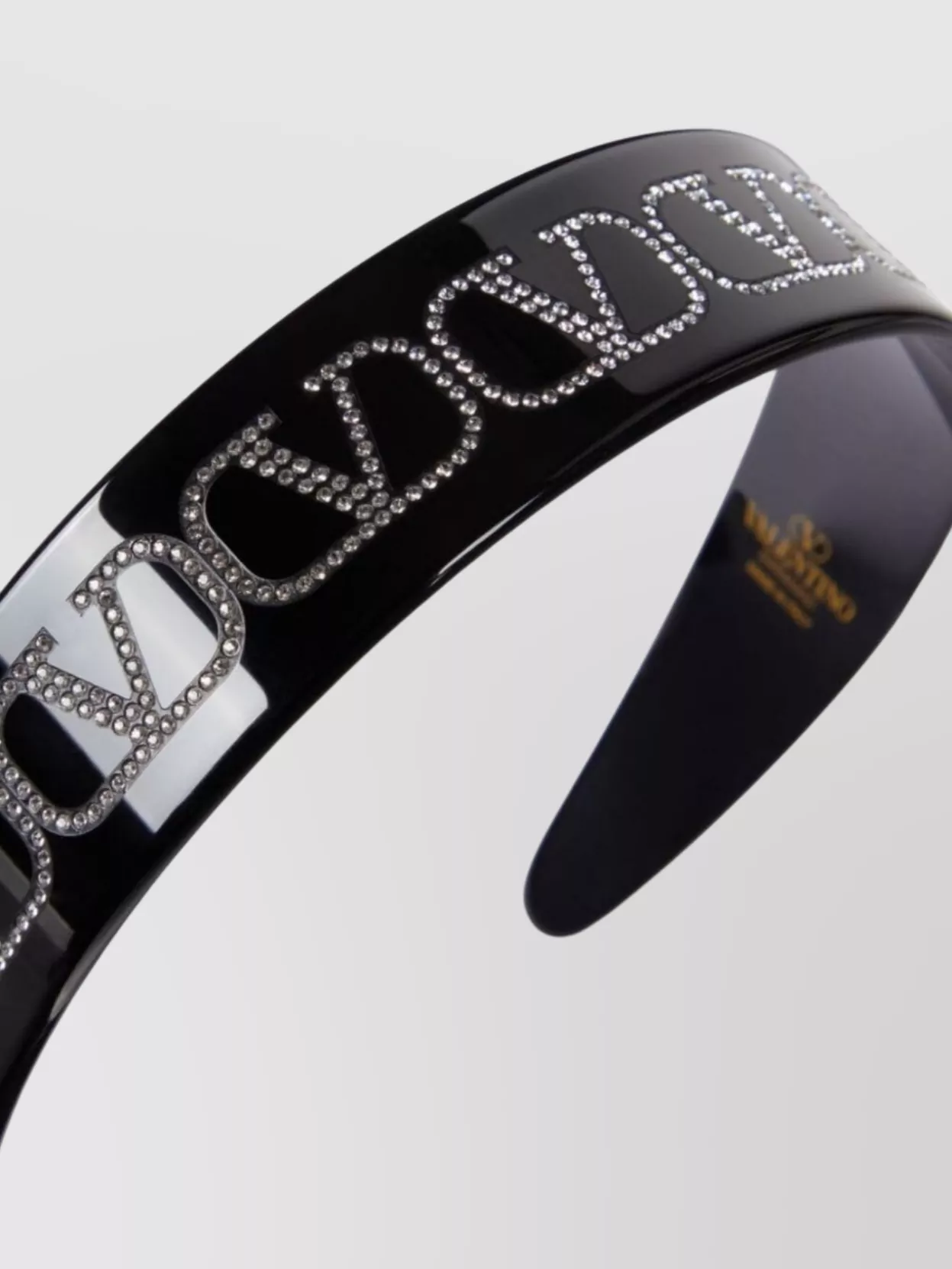 Valentino Vlogo Crystal-embellished Headband