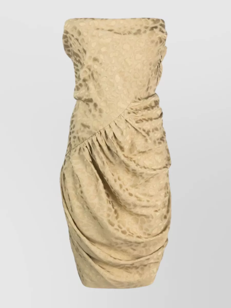 Vivienne Westwood Pointed Corset Mini Dress In Cream