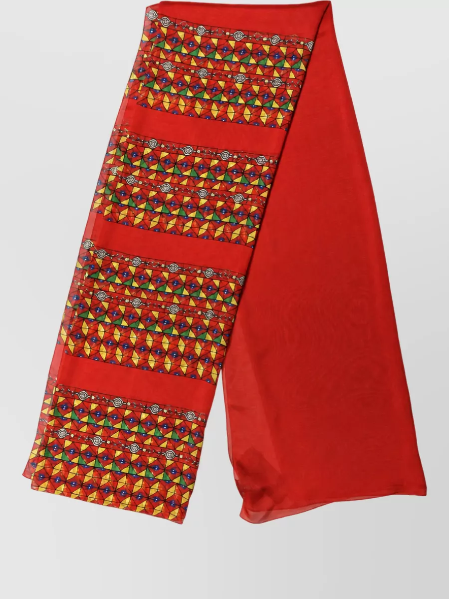 Dolce&Gabbana silk geometric-print scarf