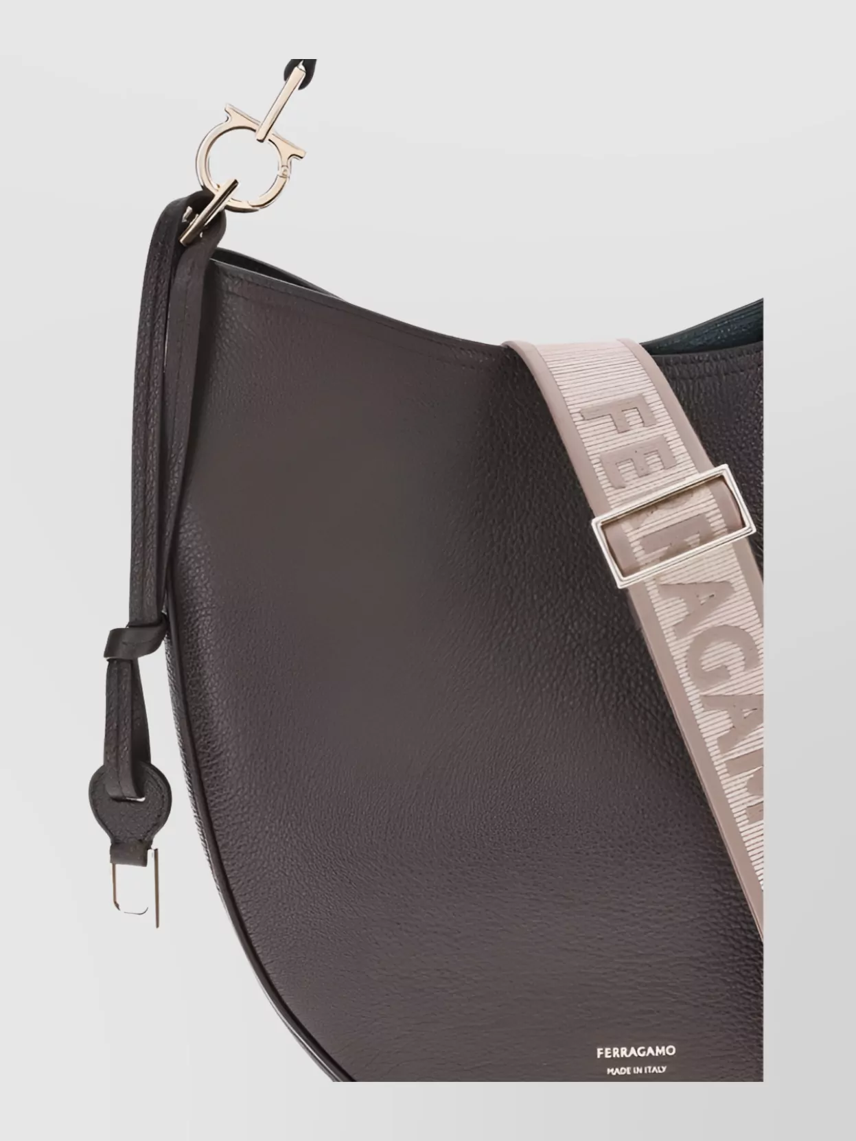 Ferragamo Medium Calfskin Shoulder Bag