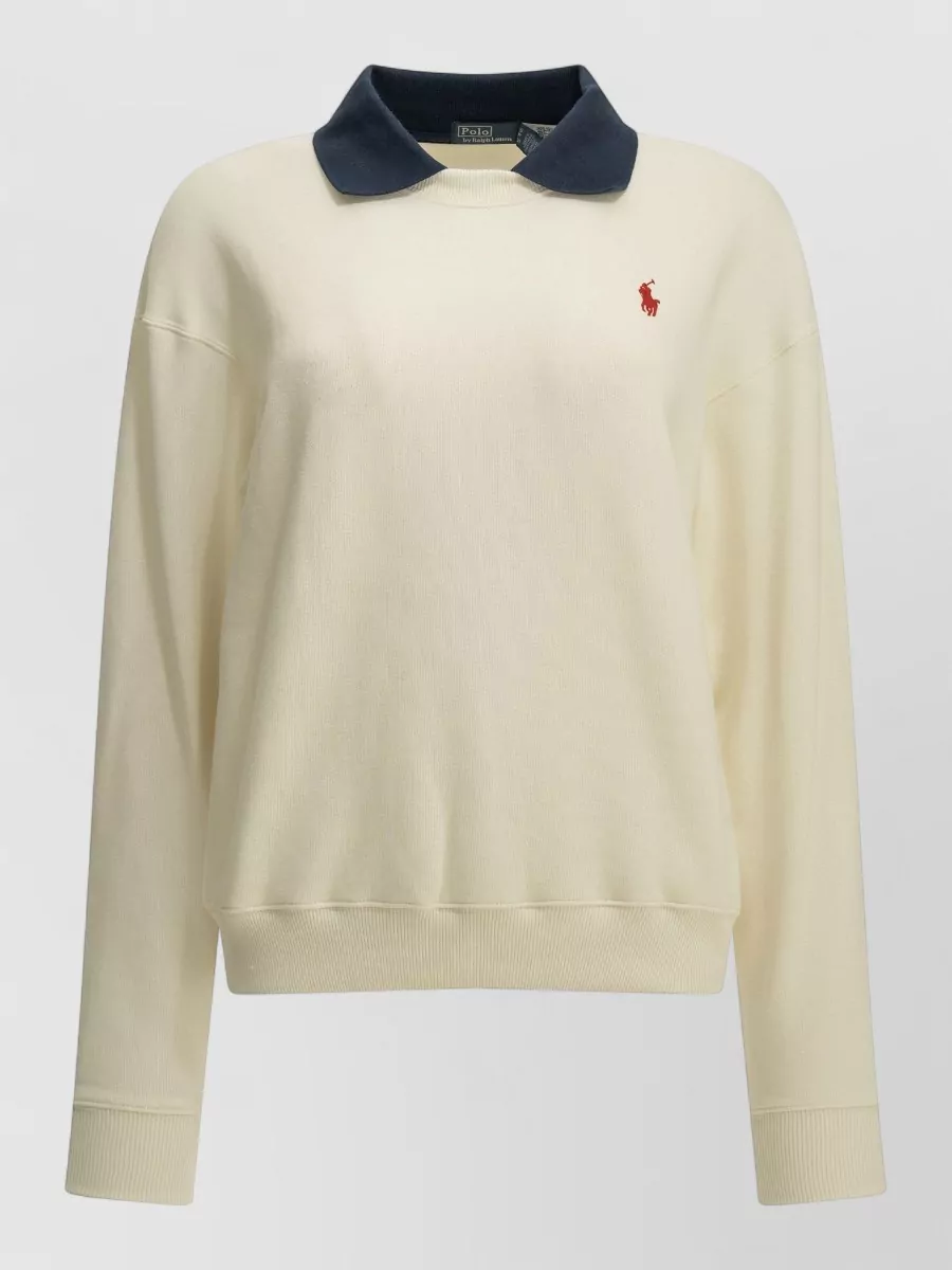 Polo Ralph Lauren Polo Collar Logo Sweatshirt