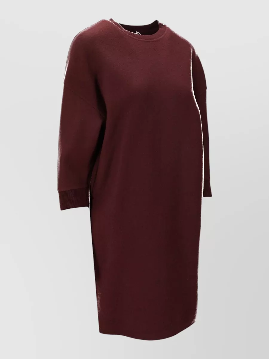 Max Mara Jersey Dress Three Quarter Sleeve Design