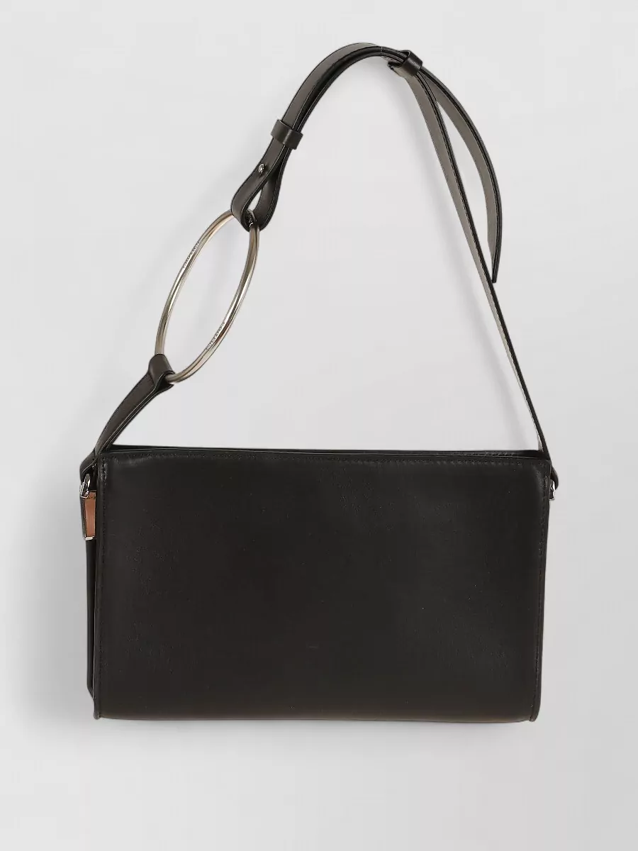 Dondup leather clutch bag