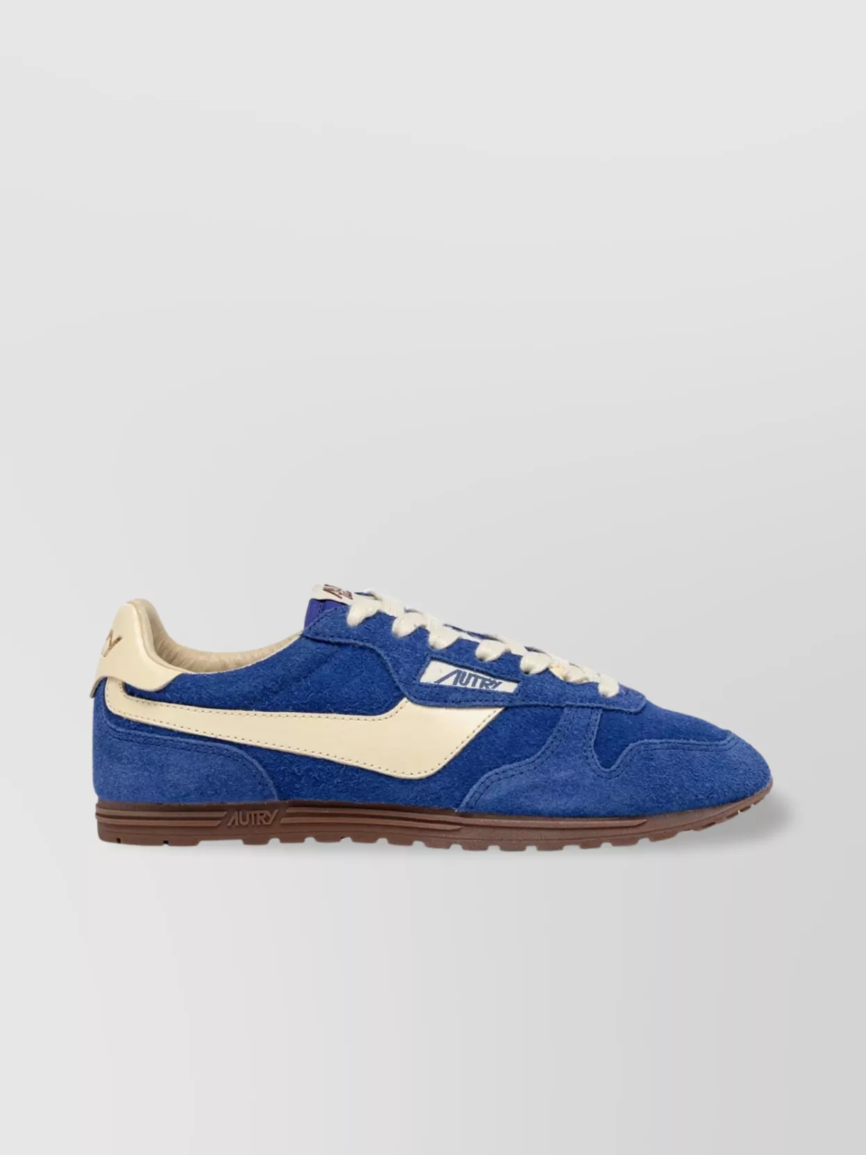 Autry Windspin Low Suede Leather Sneakers