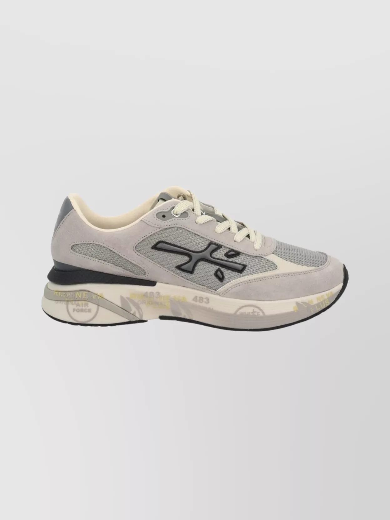 Premiata Modern Sneakers With Mesh And Rubber Sole