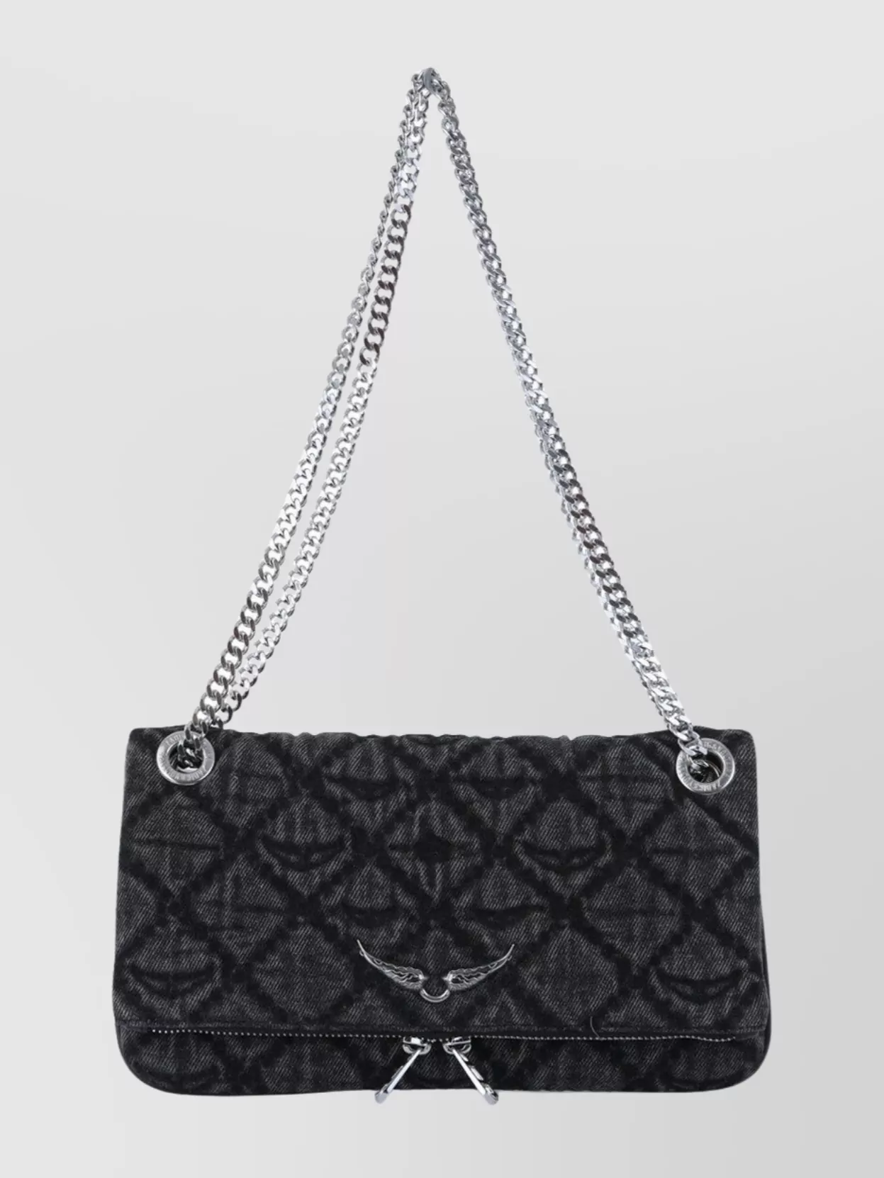 Zadig & Voltaire Chain Strap Quilted Shoulder Bag Design