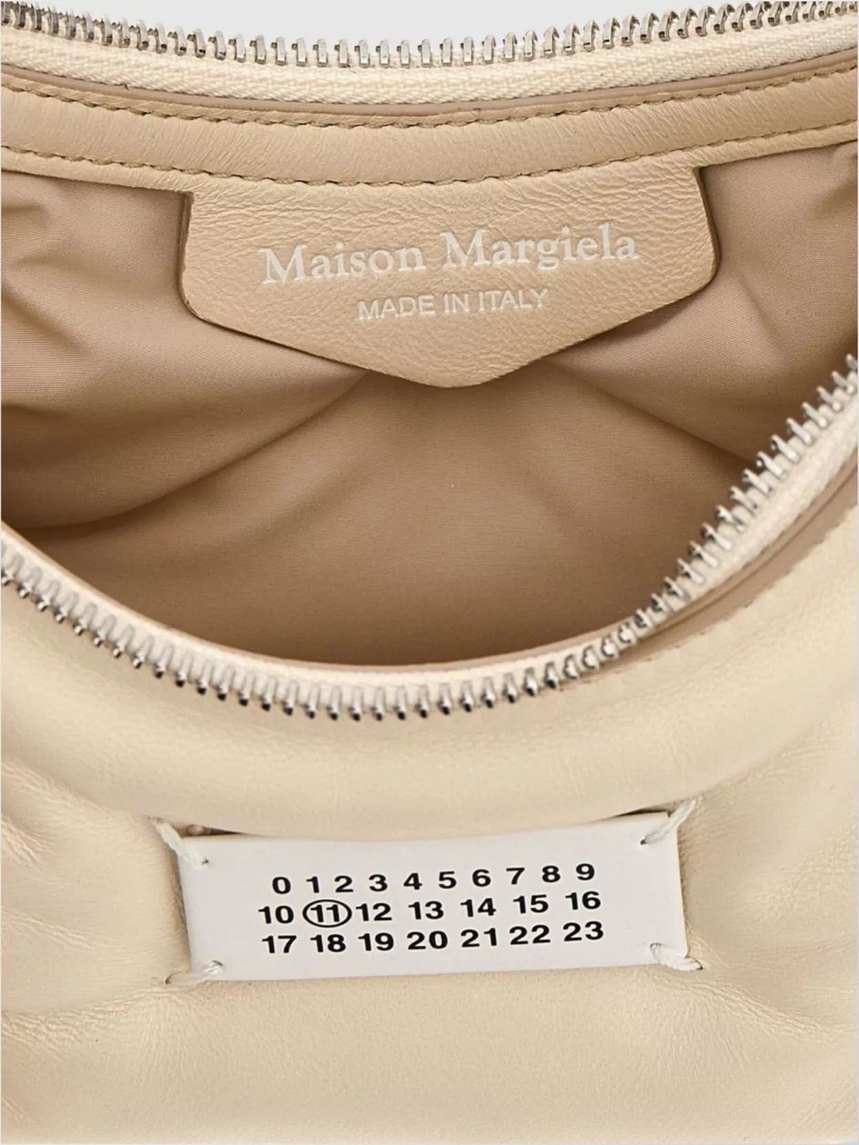 Maison Margiela Micro Hobo Shoulder Bag With Chain Strap