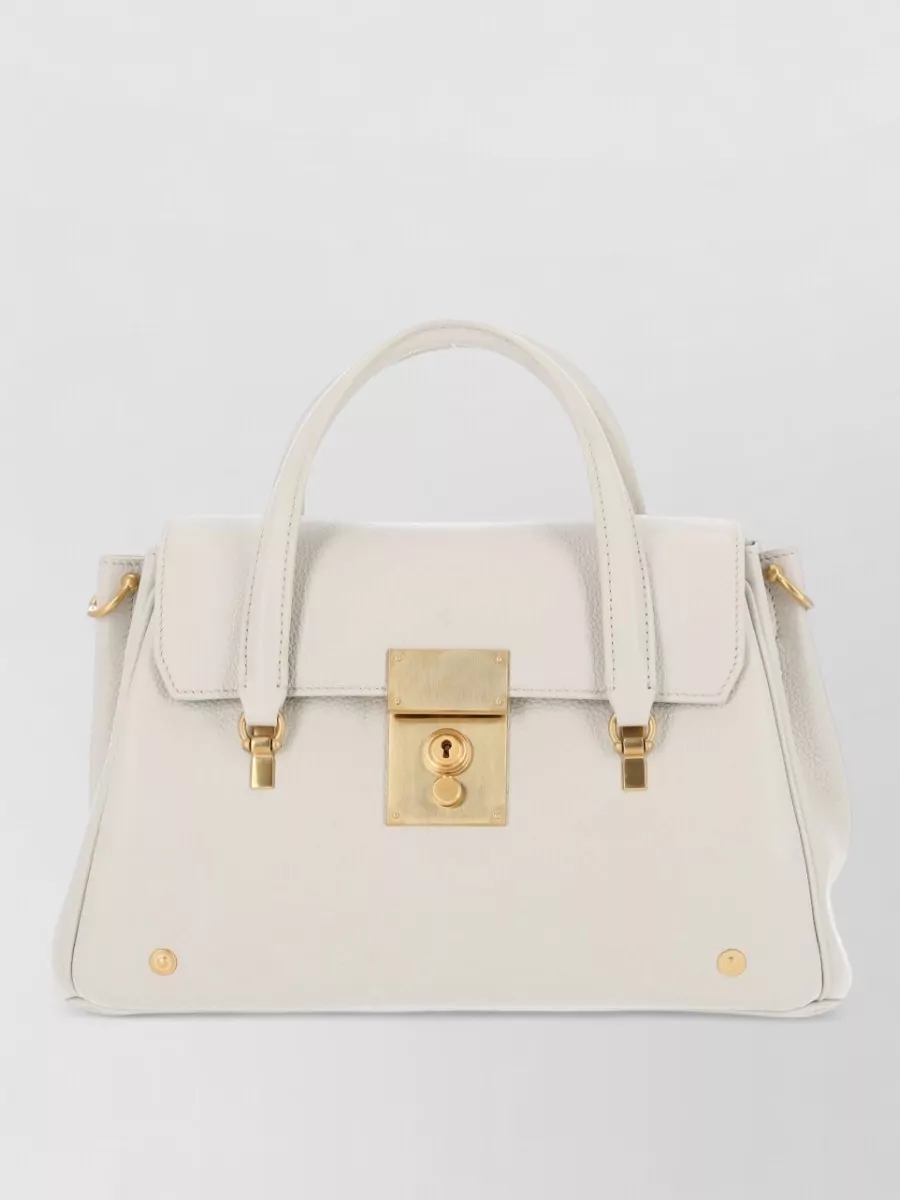 Thom Browne Leather Shoulder Bag