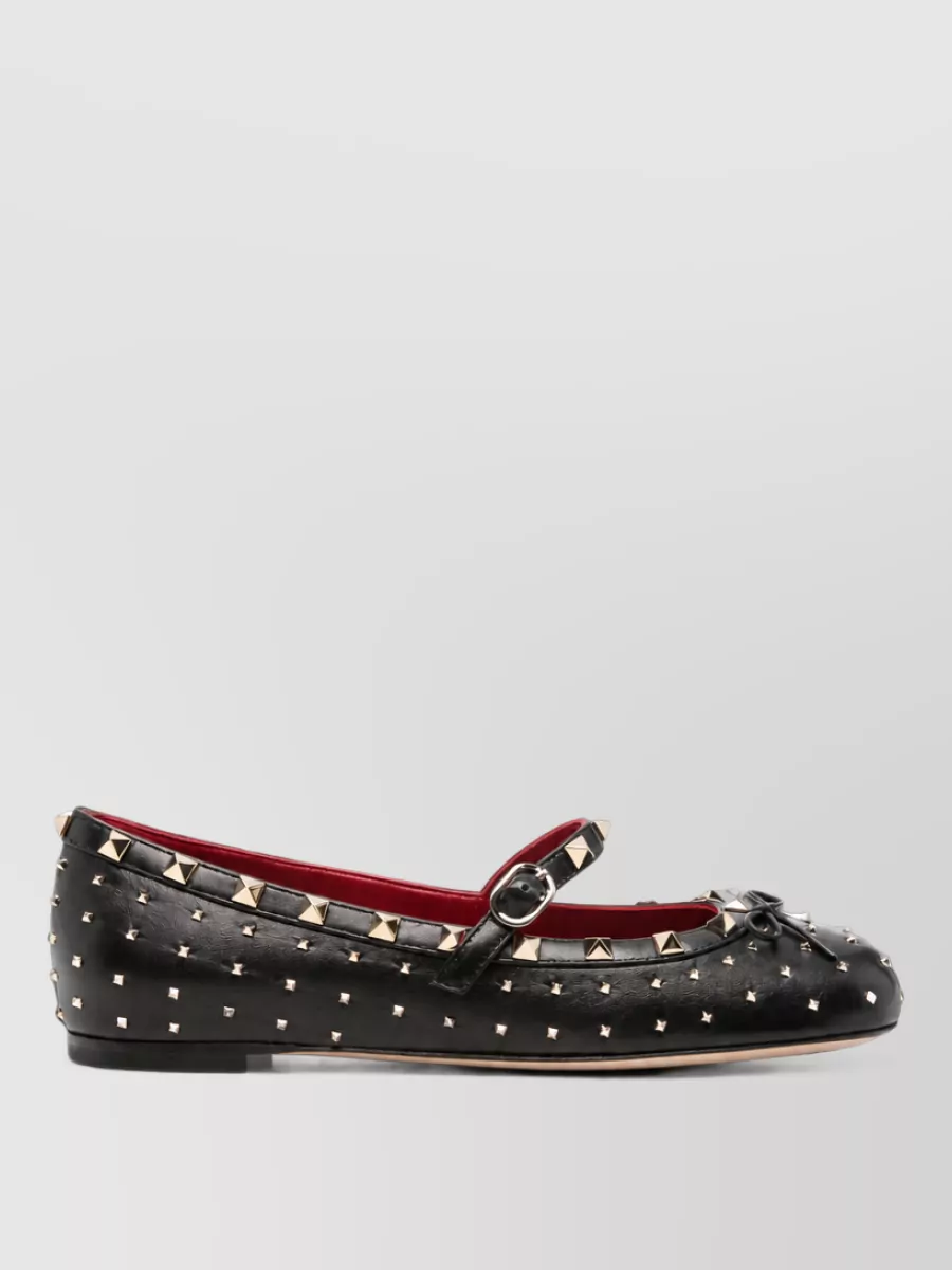 Valentino Garavani Leather Ballet Flats
