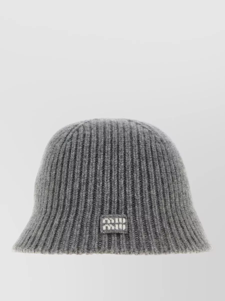Miu Miu cashmere bucket hat