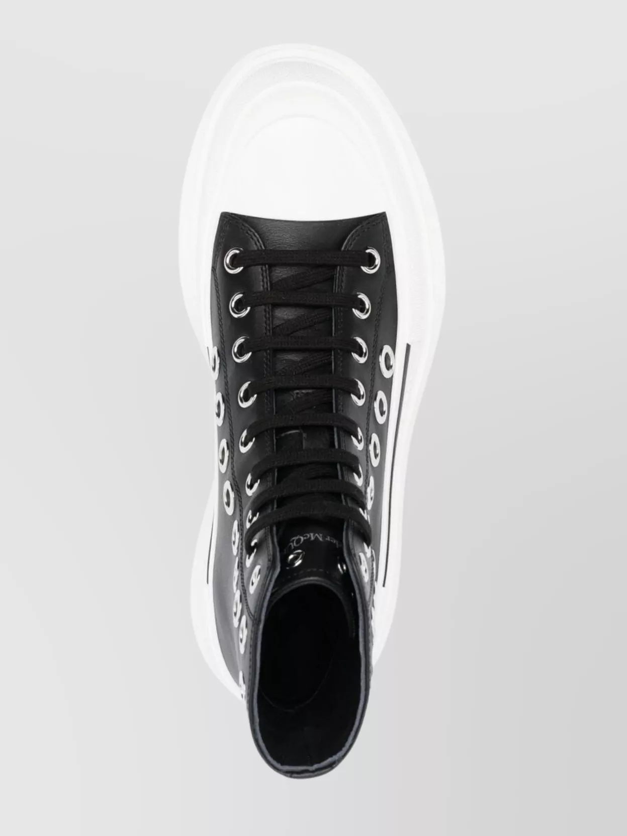 Alexander Mcqueen Slick Tread Ankle Boots