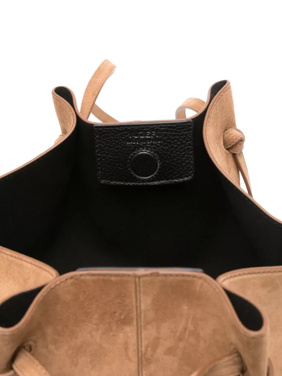 Yuzefi Mochi Suede Tote Bag Adjustable Strap Handles