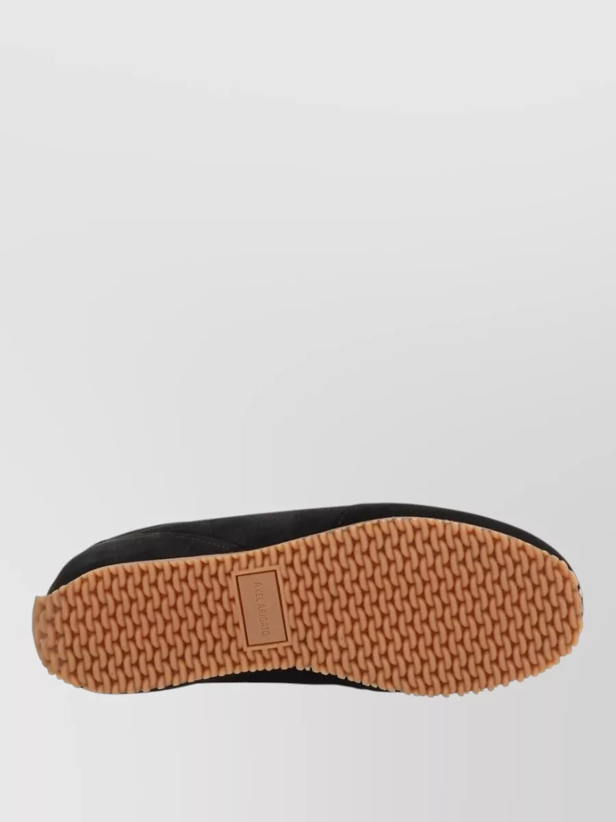 Axel Arigato Suede Sneakers With Rubber Sole And Laces