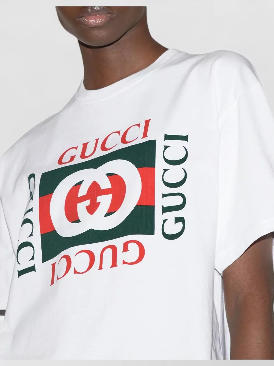 Gucci Printed Cotton Jersey Regular-Fit Crewneck Short-Sleeve T-Shirt