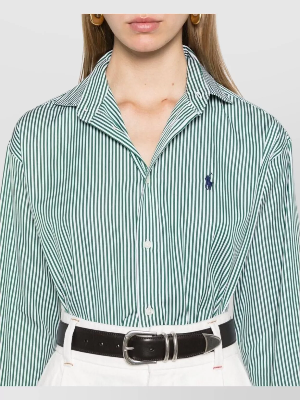 Ralph Lauren Long Sleeve Striped Top For Women