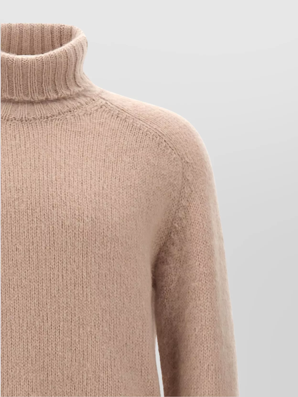 Tom Ford Turtleneck Mohair Sweater Long Sleeves