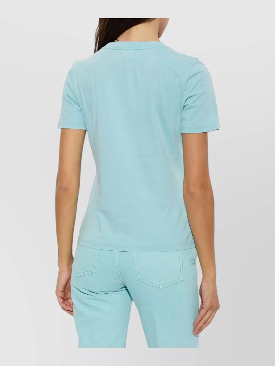 Chloé Cotton Logo-Print Short-Sleeve T-Shirt