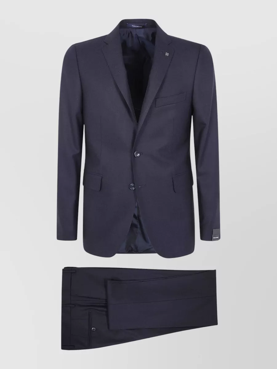 Tagliatore virgin wool cashmere single-breasted suit
