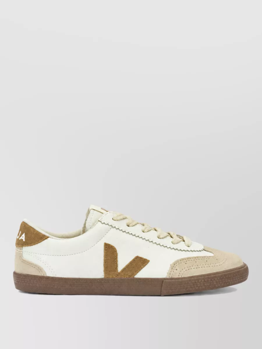 Veja Leather Low-Top Sneakers