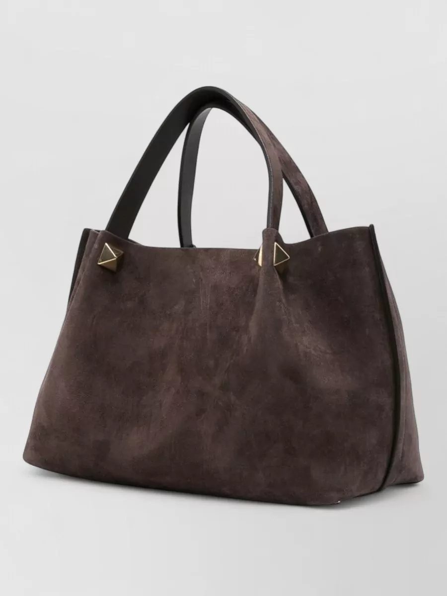 Valentino Garavani Vlogo Signature Large Leather Shoulder Bag