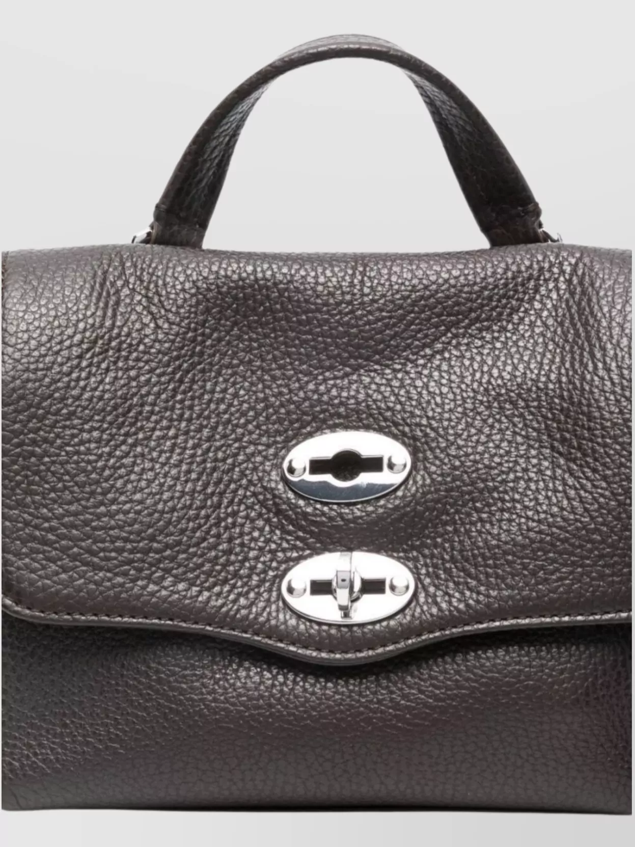 Zanellato Calfskin Leather Shoulder Bag