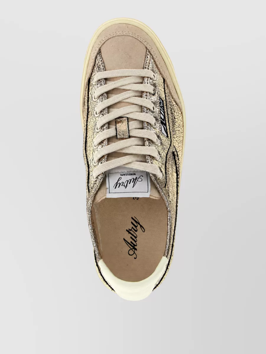 Autry Leather Lace-Up Sneakers