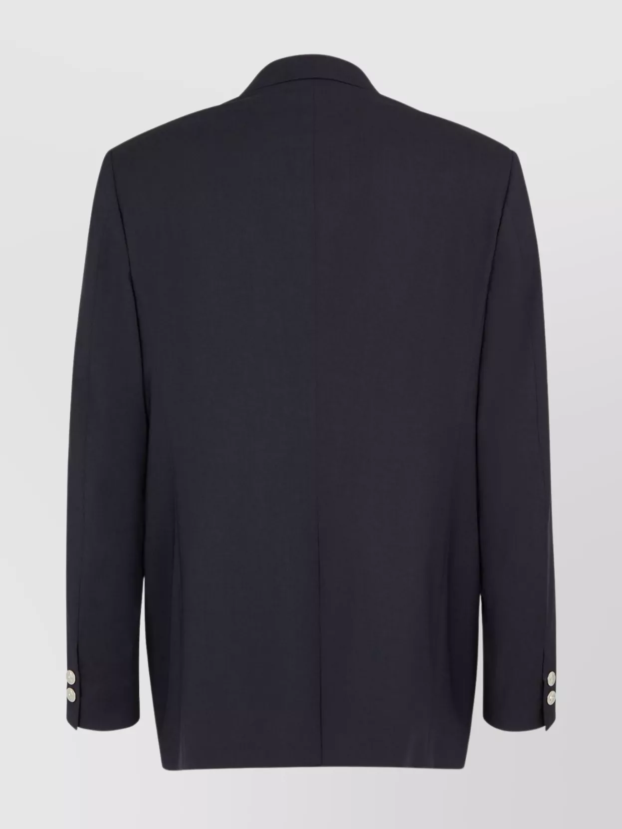 Fendi Double-Breasted Jacket Featuring Peak Lapels