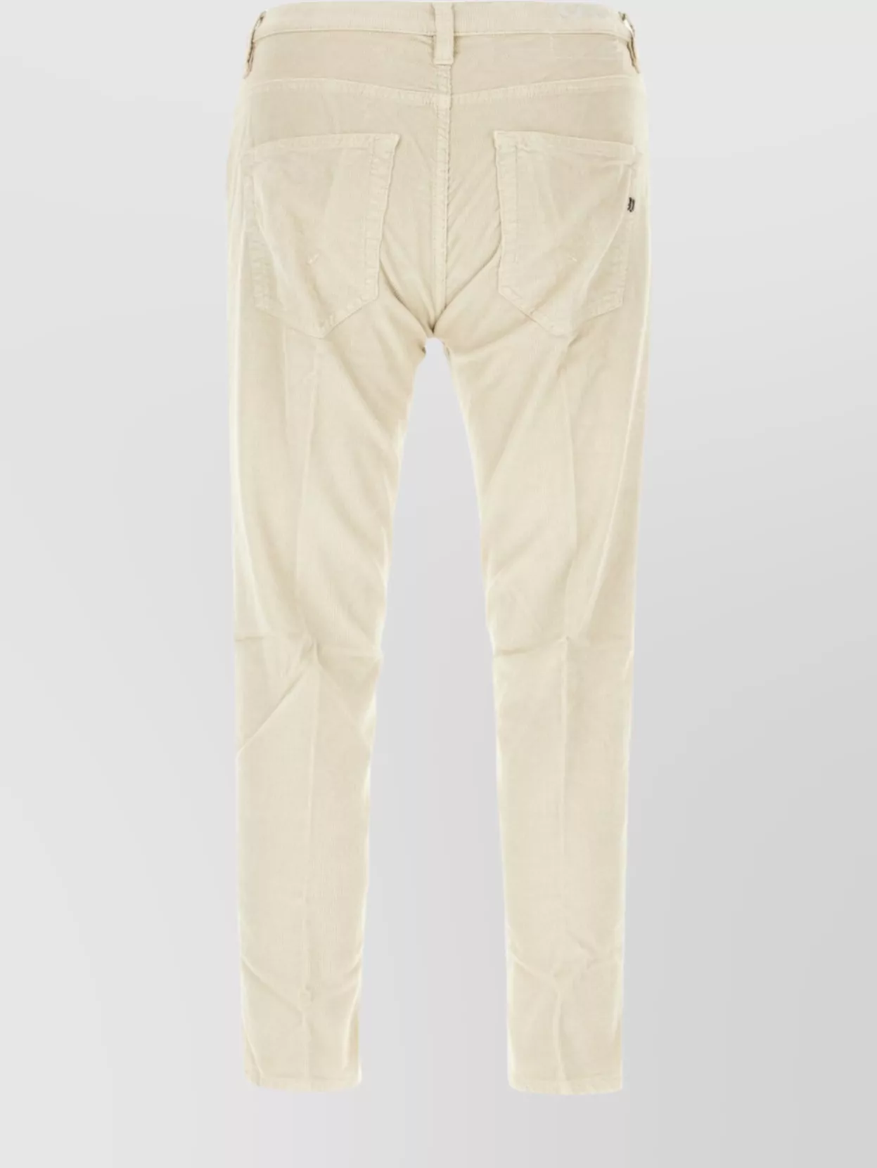 Dondup Trousers With Pockets And Belt Loops In Neutral